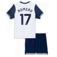 Dětský fotbalový dres Tottenham Hotspur Cristian Romero #17 2024-25 Domácí Krátký Rukáv (+ trenýrky)